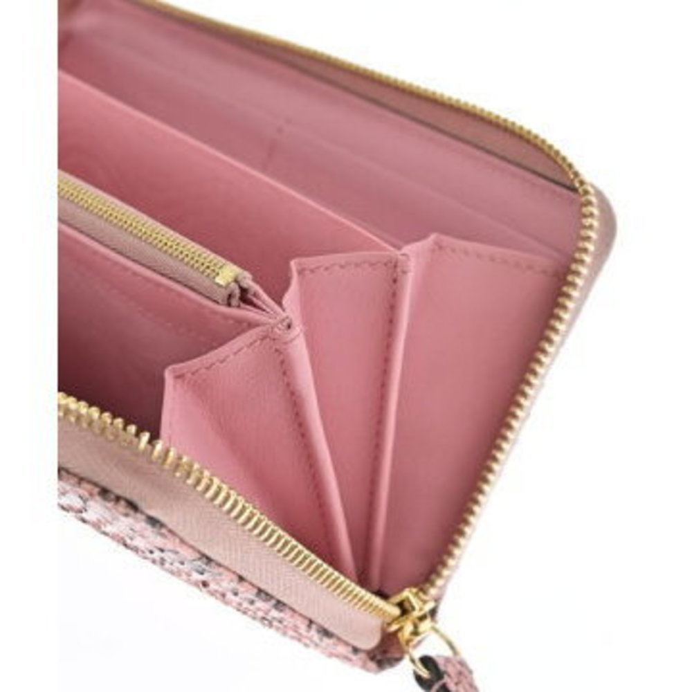 Gucci Wallet Case Pink Black Python - image 4